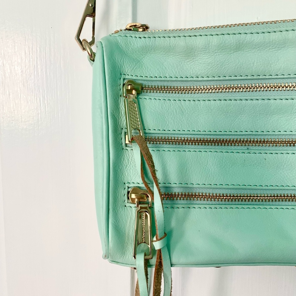 Rebeccca Minkoff Mini 5 Zip Crossbody Bag